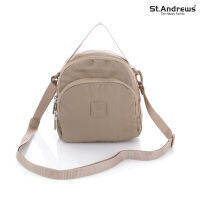 St.Andrews กระเป๋าสะพาย ใช้งานได้ 2 รูปแบบ รุ่น 2059 - ( สีเบจ )