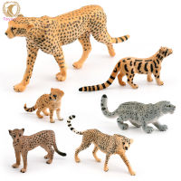 Hot Sale Realistic Leopard Action Figure Simulation Forest Animal Model Ornaments For Kdis Gifts Home Decoration