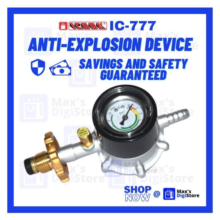 ♪IC777 Gas AutoSafety Controller LPG Regulator Anti Leak for POL Valve