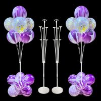 7/13/19Tubes Balloons Column Adult Birthday Holder Kids Baby Shower Wedding Decorations Eid Mubarak Supplies