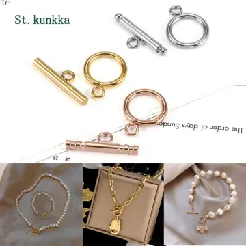 Stainless Steel Gold Color W Shape End Clasps Hooks Chain Connectors for  Bracelet Necklace DIY Jewelry Making - China End Clasps and Stainless Steel  Clasp price