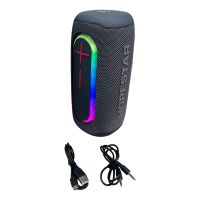 HOPESTAR Portable Bluetooth Speaker with Waterproof Function for Outdoor Home Player Black