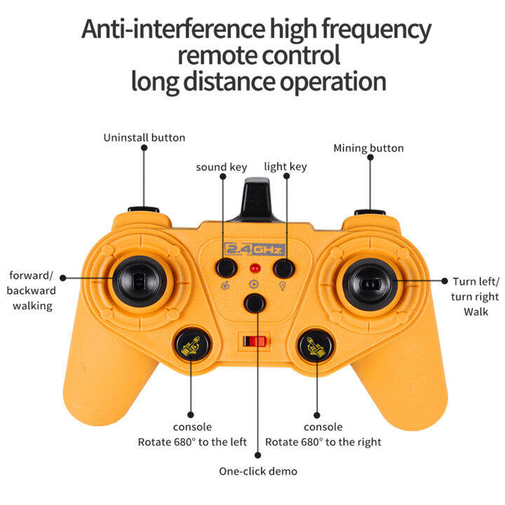 1-20-scale-2-4ghz-rc-ของเล่นรถขุดดิน11รีโมทคอนโทรลก่อสร้าง-t