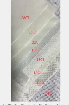  Cross Stitch Fabric 42x50cm 28ct 18ct 16ct 11ct Aida
