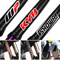 สะท้อนแสง Motocross รถจักรยานยนต์สติกเกอร์ส้อม Kyb Wp Suspension Showa Decals สำหรับ Yamaha Honda Suzuki Ktm Kawasaki Benelli