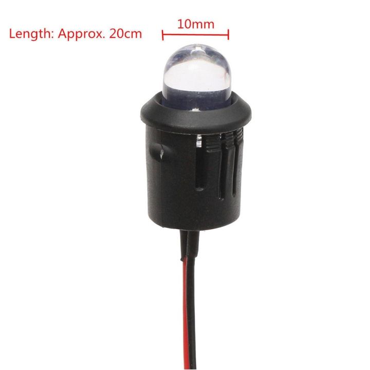 10-pcs-12v-10mm-pre-wired-constant-led-ultra-bright-water-clear-bulb-cable-prewired-led-lamp-clh-8