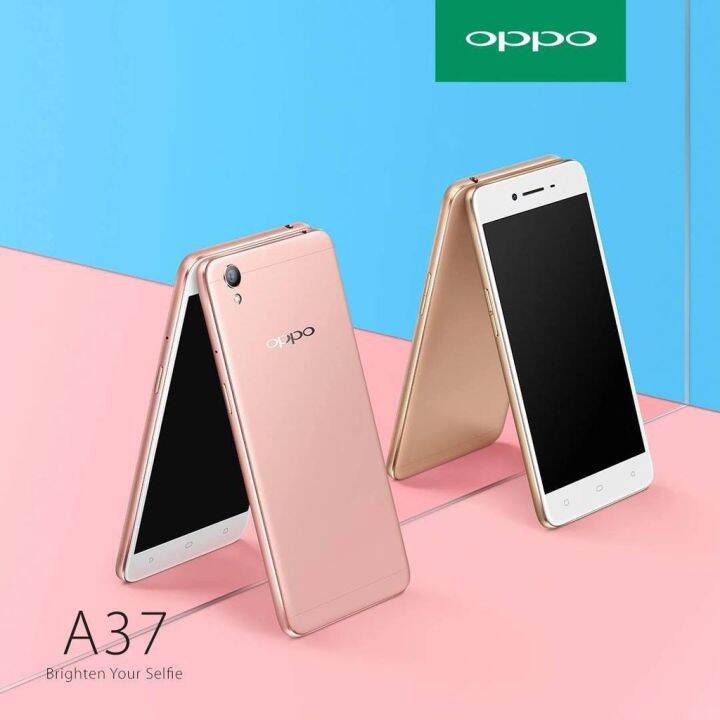 oppo-a37-แรม-2gb-รอม16gb-หน้าจอ-5นิ้ว-เเถมอุปกรณ์ครบกล่อง-รับประกันร้านค้า-3-เดือน