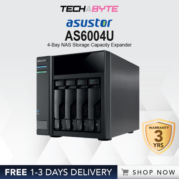 ASUSTOR AS6004U 4-Bay NAS Storage Capacity Expander | Lazada Singapore