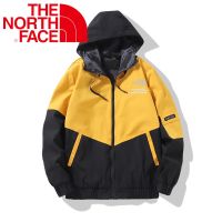 Юเสื้อแจ็กเก็ตกันลมลําลอง มีฮู้ด ลาย The North Face แฟชั่นฤดูใบไม้ร่วง สําหรับผู้ชาย