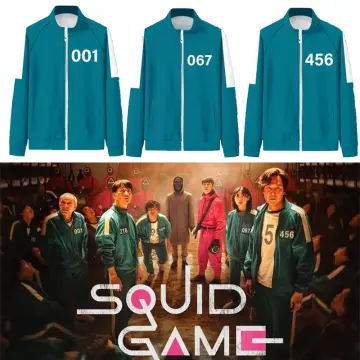 Popular Korean TV Squid Game Show Pet Dog and Cat Green Jacket Tracksuit  Jacket | eBay