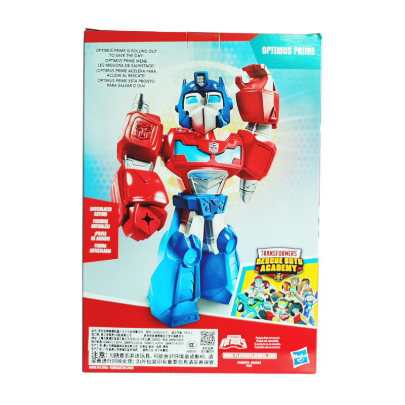 Transformers Rescue Bots Academy Mega Mighties OPTIMUS PRIME Playskool~NEW! 