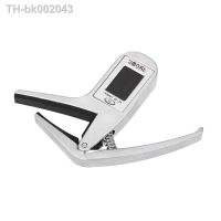 ┇∋ Aroma AC-05 Clip-on Guitar Tuner Guitar Capo 2-in-1 for Guitar Bass Chromatic Multifunction Universal