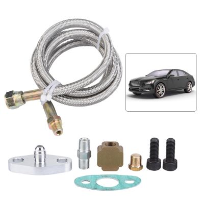 Turbo Oil Return Drain Line Kit 36inch Turbo Oil Return Drain Line Kit Supply Complete Kit for T3 T4 T3/T4