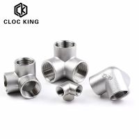 1/2 quot; 3/4 quot; 1 quot; Stainless Steel SS304 DN15 DN20 DN25 Female BSP Thread Pipe Fitting 3 way Equal Cross Connector SS304