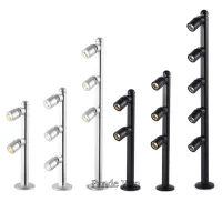 Dimmable LED Showcase Light 2W 3W 5W 110220V Adjustable spotlights Exhibition DC12V Led Jewelry Display Light For Diamond Store