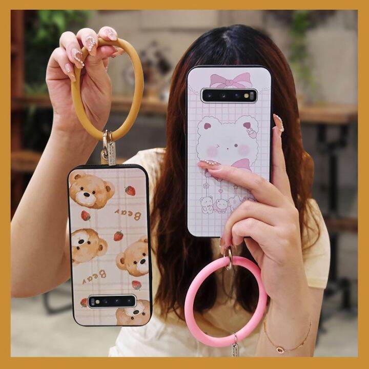 the-new-advanced-phone-case-for-samsung-galaxy-s10-plus-s10-sm-g975n-funny-luxurious-liquid-silicone-couple-youth-cute