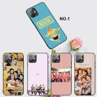 Casing หรับ iPhone 14 13 11 Pro Max 11 Mini 8+ 8 Plus EL50 Got7 Kpop Mark Pattern Phone เคสโทรศัพท์ อ่อนนุ่ม TPU Shockproof Black ปก