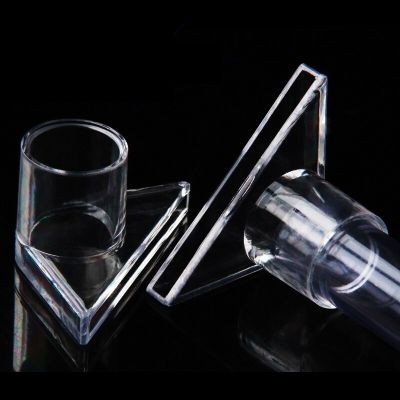 Transparent Acrylic Triangle Duckbill Nozzle for Aquarium Fish Tank Water Outlet Joint Pipe Accessories Water Circulation Tools Pipe Fittings Accessor