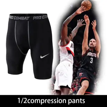 BOSPORT NBA Men's 3/4 Pro Combat Compression Pants Basketball