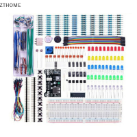 ZTHOME Electronics Component Basic Starter Kit w/830 Tie-Points Breadboard Power Supply