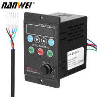 NANWEI 400วัตต์ AC220V มัลติฟังก์ชั่มอเตอร์ควบคุมความเร็ว Motorspeed Regulator ควบคุมอัตราการแสดงผลเป้าหมายมูลค่า Settable