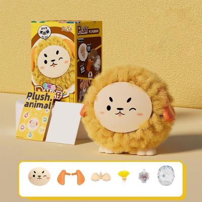 DIY Plush Doll Cute Animal Shape Childrens Handmade Kit with Light Doll Making for Adult and Kids Kid Craft Kit for Home Bedroom Workplace Decoration pretty good
