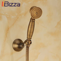 Solid Copper Antique Brass Handheld Shower ephone Style Bronze Bathroom Hand Shower Head Spray Water Saving With 1.5m Hose