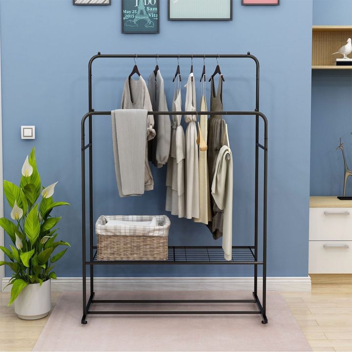 double-rail-garment-racks-clothes-racks-commercial-grade-height-adjustable-heavy-duty-clothing-rack