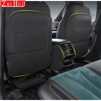 For Geely Monjaro Xingyue L 2022 2023 Car PU Leather Anti Kick Mat Pad Anti-kick Protector Mats Seat Back Protector Accessories