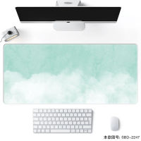 Morandi Color Mouse Pad INS Tide Large Game Computer Keyboard Office Long Table Mat Kawaii Desk for Teen Girls for Bedroom