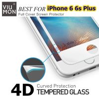 ขายดี YJ99529 - /  เต็มปกโค้งขอบ4D เย็นแกะสลักกระจกนิรภัยสำหรับ iPhone 6 6วินาทีบวก4D แก้วหน้าจอพรีเมี่ยมแกร่งฟิล์มป้องกัน