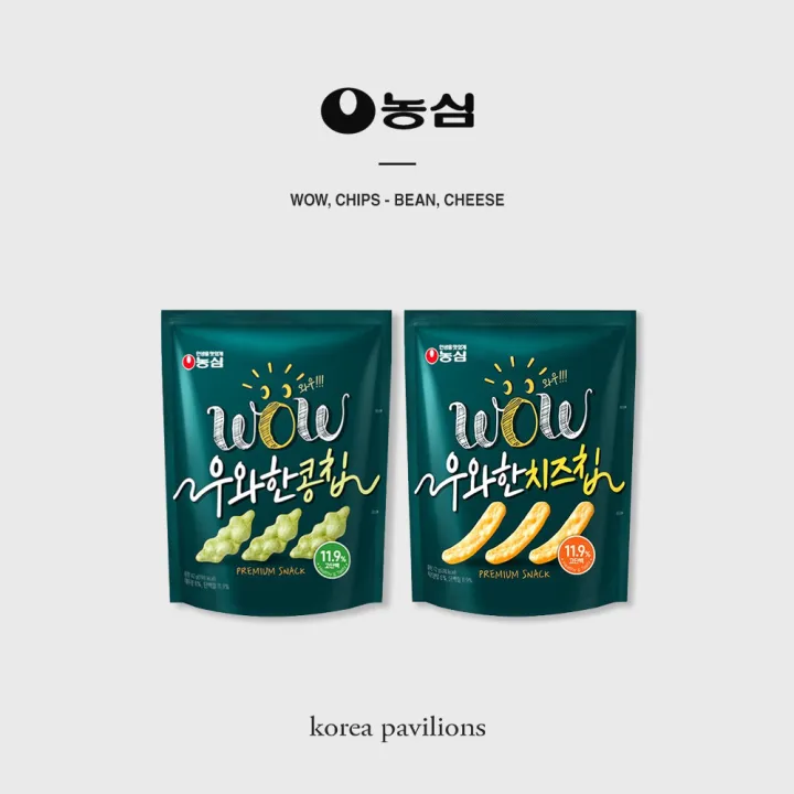 [Nongshim] Wow, Chips!, 42g (2 flavors) Lazada PH