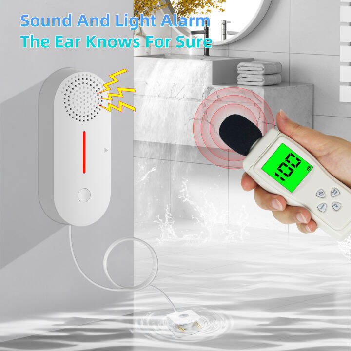 【HOT】Water Leakage Detectort Tuya Water Level Sensor Home Kitchen ...