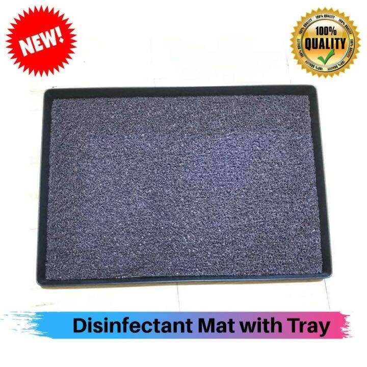 Disinfectant Mat with NonSlip Rubber Footing Tray Lazada PH