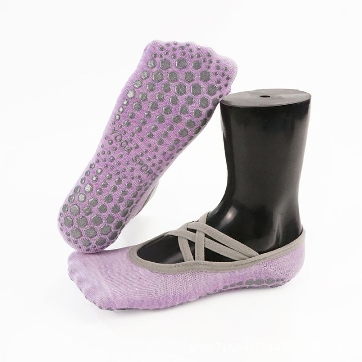 summer-women-pivot-barre-dot-silicone-cotton-yoga-socks-non-slip-grip-no-show-pilates-socks