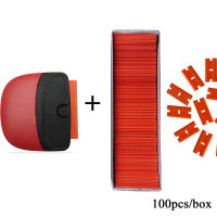 Film Glue Squeegee Scraper 100pcs Spare PP Blades Automotive Film Pasting Glue Removing Car Cleaning Tool Snow Shovel E37 E14