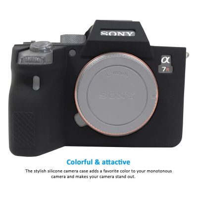 กล้องดิจิตอลเคสสำหรับ Sony 7R อัลฟา IV A7R IV A7RIV A7RM4 ILCE-7RM4กล้องดิจิตอลซิลิโคนนิ่มป้องกันรอยขีดข่วน