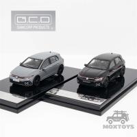 GCD 1:64 GTI กอล์ฟ Mk8 Manhart ดำ/คอนกรีต Grey รถโมเดล Diecast