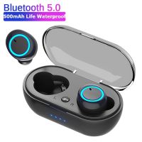 Y50 TWS wireless headphones sport earphone 5.0 bluetooth Gaming Headset Microphone Phone Wireless Earbuds For xiaomi lenovo pods Over The Ear Headphon