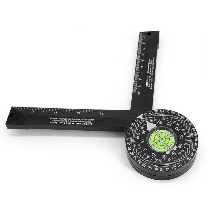 Miter Saw Protractor Accurate RustProof Angle Finder with Engraved
