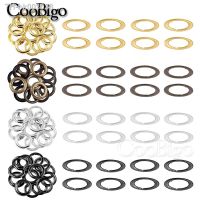 ∏❣✲ 500 pçs metal gromments arruela gaxeta para scrapbooking couro artesanato sapatos cinto saco tags roupas diy acessórios 5.8mm buraco