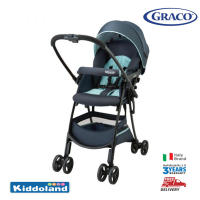 GRACO CITI  สามารถปรับเข็นได้ 2 ด้าน  มีน้ำหนักเบาเพียง 4.2 กิโลกรัม GO STROLLER – BLUE/RED