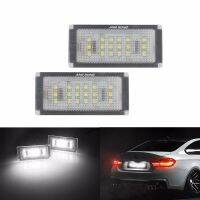 Angrong โคมไฟแผ่นตัวเลขป้ายทะเบียน Led Canbus 2004 2006สำหรับ Bmw E46 2d Coupeca249 M3