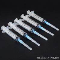 hot【DT】❅✒  5 Set Syringe 5ml Plastic with End Needle And Storage Cap Glue Soldering Past