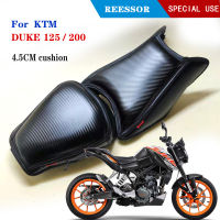 For KTM DUKE125200 Motorcycle Cushion 4.5CM Comfortable Sponge Cushions Breathable Mesh Long Trip Riding Seat Cover