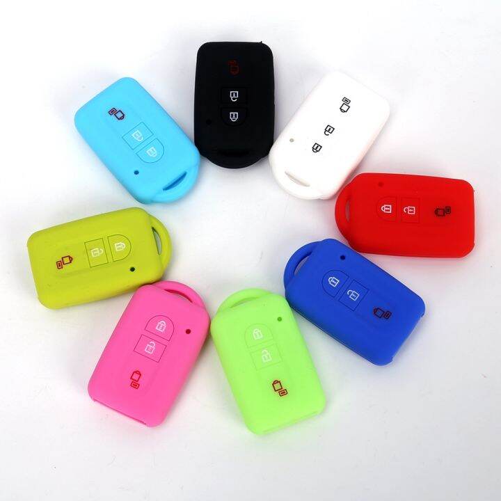 silicone-car-key-cover-case-fob-set-holder-for-nissan-micra-xtrail-qashqai-juke-duke-3-buttons-key-case-cover