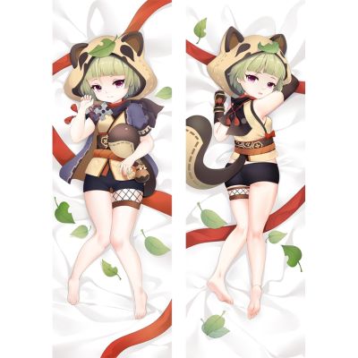 ปลอกหมอน ลายคอสเพลย์ Genshin Impact Sayu Dakimakura ขนาด 60x180 ซม. สําหรับตกแต่งบ้าน