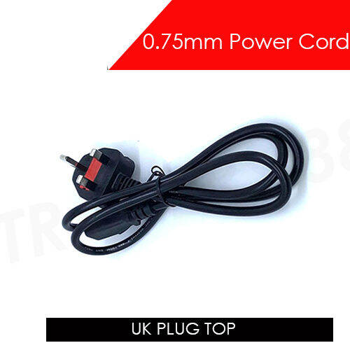 13A 3 Pin UK Power Cord Fuse with 0.75mm 1.2meter Lazada