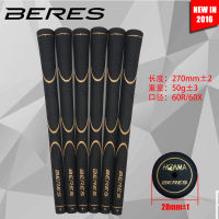 กริบไม้กอล์ฟ HM BERES (1Pcs) Golf Grip Standard size - สีดำ-ทอง (1ชิ้น) (GGB001)