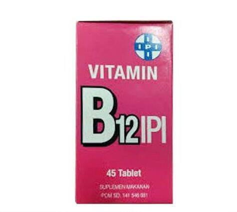 Ipi Vitamin B12 Botol 45 Tablet | Lazada Indonesia